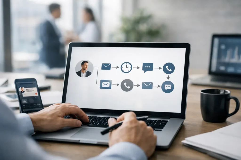 How an Automated Prospect Follow Up System Works